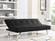 Serta&reg; Corey Black Sofa Bed by Lifestyle Solutions