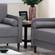 Langford Heather Grey Sofa by Lifestyle Solutions