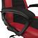 Omaha Red Faux Leather Gaming Chair by Lifestyle Solutions