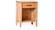 Luna 1 Drawer Nightstand Natural by Comfort Pure