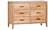 Luna Small 6 Drawer Dresser Natural by Comfort Pure