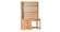 Luna Natural Desk with Hutch by Comfort Pure