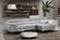 Liam Premium Italian Leather Sectional by J&M Furniture