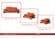 410 Orange Leather Sofa by ESF