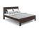 Lux Eco Wenge Platform Bed - Beech Wood with Hand-Rubbed Oil Finish by Comfort Pure