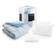 Woven Pacific/Ash Reversible Bed in a Bag by Malouf