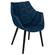 Milburn Tufted Denim Lounge Chair by LeisureMod