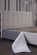 Manila Platform Bed w/Headboard Queen Size Escudo White by Istikbal Furniture