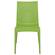 Weave Mace Lime Green Armless Dining Chair by LeisureMod