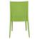 Weave Mace Lime Green Armless Dining Chair (Set of 4) by LeisureMod