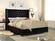 Aiden Black Velvet Bed by Meridian Furniture