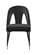 Akoya Black Velvet Dining Chairs (Set of 2) by Meridian Furniture