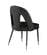 Akoya Black Velvet Dining Chairs (Set of 2) by Meridian Furniture