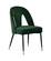 Akoya Green Velvet Dining Chairs (Set of 2) by Meridian Furniture