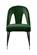 Akoya Green Velvet Dining Chairs (Set of 2) by Meridian Furniture