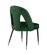 Akoya Green Velvet Dining Chairs (Set of 2) by Meridian Furniture