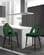Akoya Green Velvet Counter Stool (Set of 2) by Meridian Furniture
