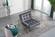 Alexis Grey Velvet Accent Chair by Meridian Furniture