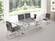 Alexis Grey Velvet Dining Chairs (Set of 2) by Meridian Furniture