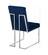 Alexis Navy Blue Velvet Dining Chairs (Set of 2) by Meridian Furniture