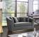 Arabella Grey Velvet Loveseat by Meridian Furniture