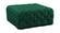 Ariel Green Velvet Ottoman Bench by Meridian Furniture
