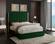 Becca Green Velvet Bed by Meridian Furniture