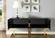 Beth Black & Gold Wood Buffet Console Table by Meridian Furniture