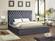Bliss Grey Velvet Bed by Meridian Furniture
