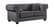 Bowery Grey Velvet Loveseat by Meridian Furniture