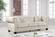 Bowery Cream Velvet Sofa by Meridian Furniture