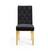 Capri Black Velvet Dining Chairs (Set of 2) by Meridian Furniture