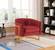 Carter Burgundy Velvet Accent Chair by Meridian Furniture
