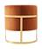 Carter Cognac Velvet Accent Chair by Meridian Furniture
