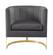 Carter Grey Velvet Accent Chair by Meridian Furniture