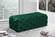 Casey Green Velvet Ottoman Bench by Meridian Furniture