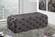 Casey Grey Velvet Ottoman Bench by Meridian Furniture