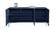Collette Navy Blue Wood Sideboard Buffet by Meridian Furniture