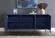 Collette Navy Blue Wood Sideboard Buffet by Meridian Furniture