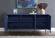 Collette Navy Blue Wood Sideboard Buffet by Meridian Furniture