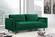 Emily Green Velvet Sofa by Meridian Furniture