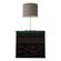 Euphoria 06 Black Modern Nightstand by Meble Furniture