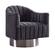 Farrah Grey Velvet Accent Chair by Meridian Furniture