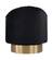 Farrah Black Velvet Accent Chair by Meridian Furniture