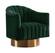 Farrah Green Velvet Accent Chair by Meridian Furniture