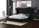 Flora Black Velvet Bed by Meridian Furniture