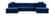 Gail Navy Blue Velvet Three Piece Sectional Sofa by Meridian Furniture