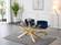 Gianna Navy Blue Velvet Dining Chairs (Set of 2) by Meridian Furniture