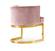 Gianna Pink Velvet Dining Chairs (Set of 2) by Meridian Furniture