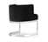 Gianna Black & Chrome Velvet Dining Chairs (Set of 2) by Meridian Furniture